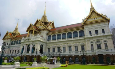 bankok king palace front view