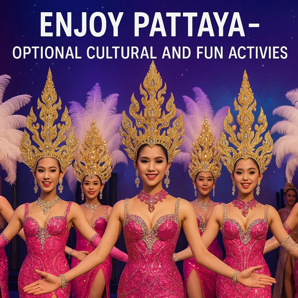 Performers at Alcazar Cabaret Show Pattaya