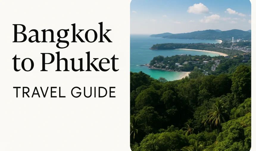 Bangkok to Phuket Travel Guide