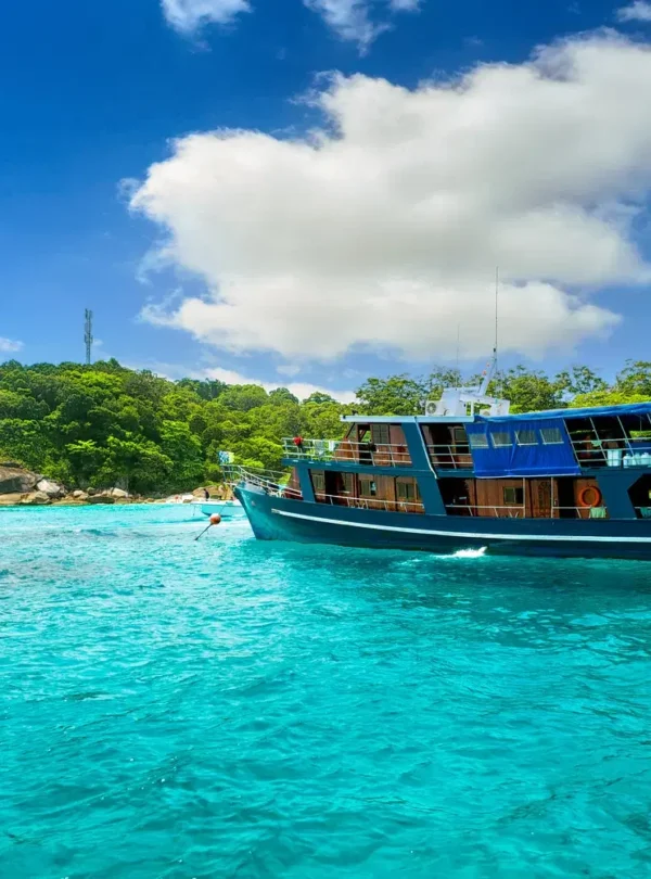 Stunning Beach View in Krabi Island, Thailand – White Sand and Turquoise Water