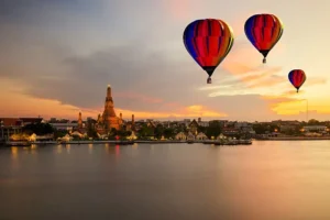 Hot Air Balloon Ride in Bangkok, Thailand – Scenic Aerial Adventure Experience
