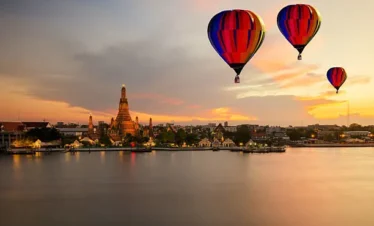 Hot Air Balloon Ride in Bangkok, Thailand – Scenic Aerial Adventure Experience