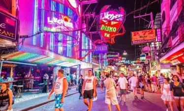Walking Street in Phuket, Thailand – Nightlife, Street Food, and Local Shopping