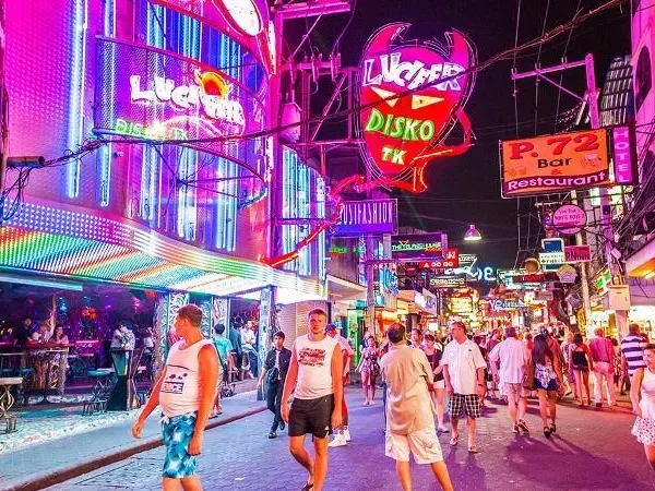 Walking Street in Phuket, Thailand – Nightlife, Street Food, and Local Shopping