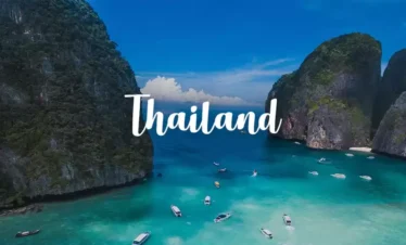 Scenic View of Phi Phi Island Near Phuket, Thailand