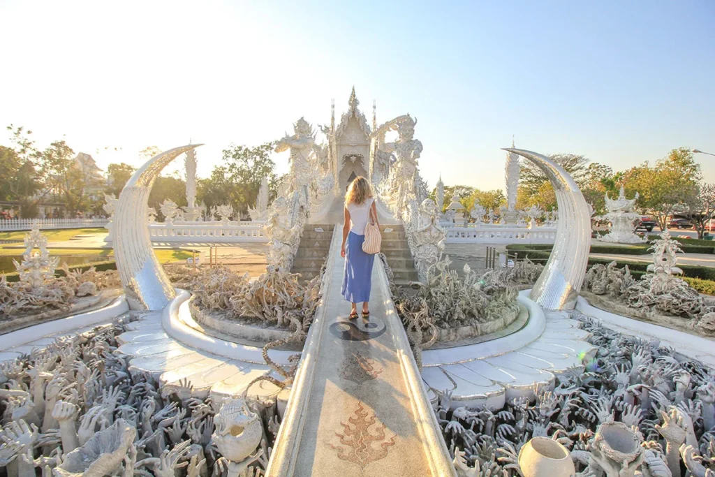 White Temple (Wat Rong Khun) in Chiang Rai, Thailand