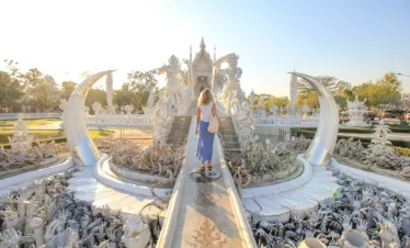 White Temple (Wat Rong Khun) in Chiang Rai, Thailand