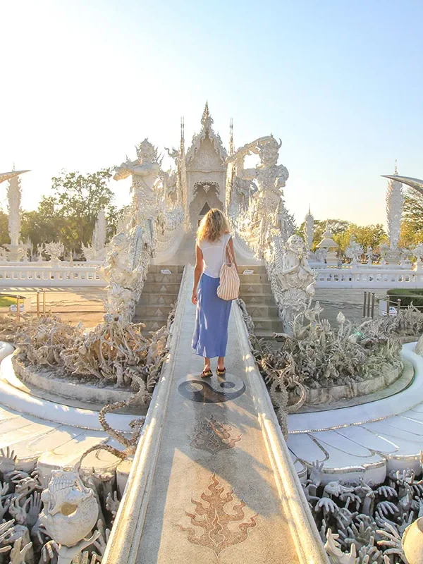 White Temple (Wat Rong Khun) in Chiang Rai, Thailand