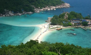 Coral island scnic view thailand