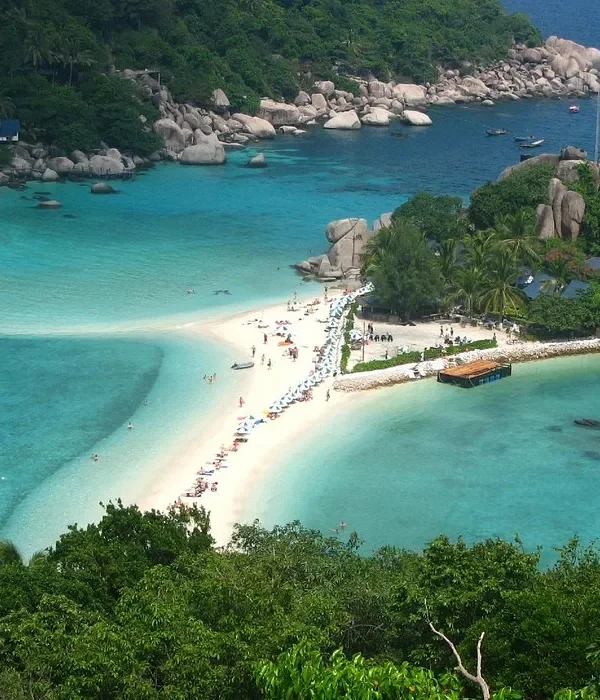 Coral island scnic view thailand