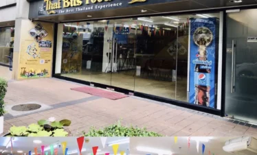 Thai Bus Food Tour Bangkok checkin poin entrance and inside sitting area