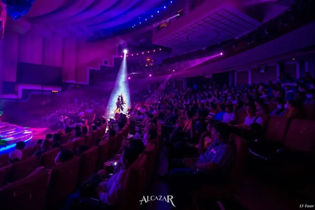 View from VIP Seats at Alcazar Cabaret Pattaya