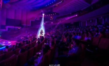 View from VIP Seats at Alcazar Cabaret Pattaya