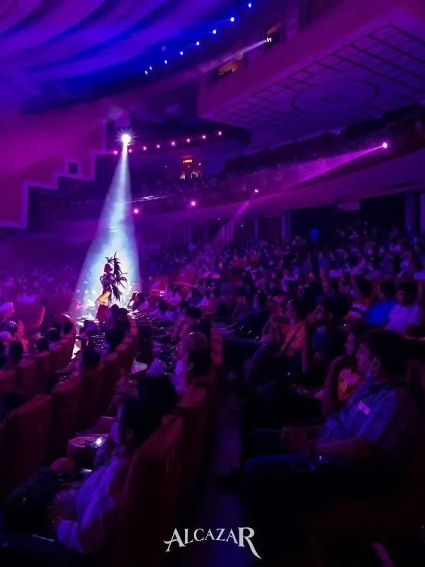 View from VIP Seats at Alcazar Cabaret Pattaya