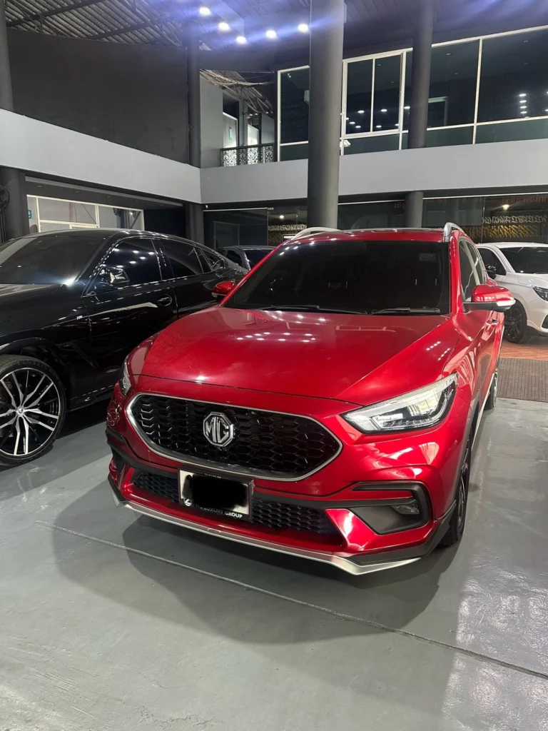 MG available for chauffeur rental in Phuket