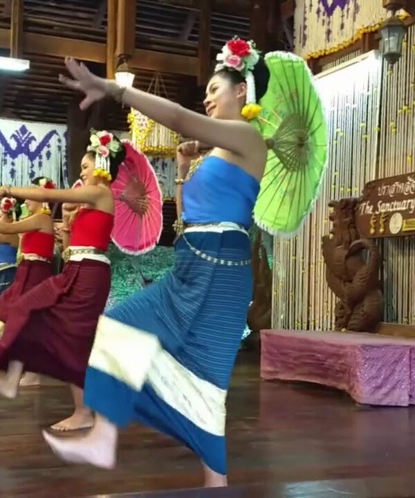 Thai cultural dance show at The Sanctuary of Truth Pattaya
