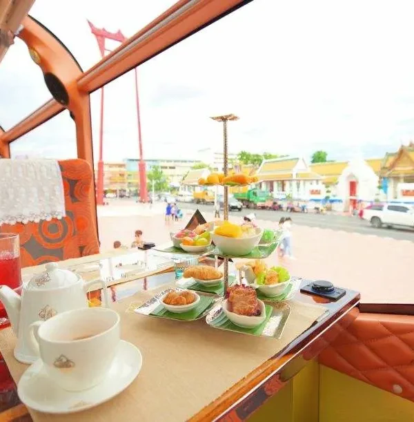 Title: Authentic Thai Cuisine on the Thai Bus Food Tour