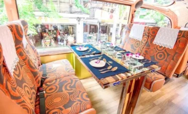 Gourmet Thai Meal on Luxury Bus Bangkok
