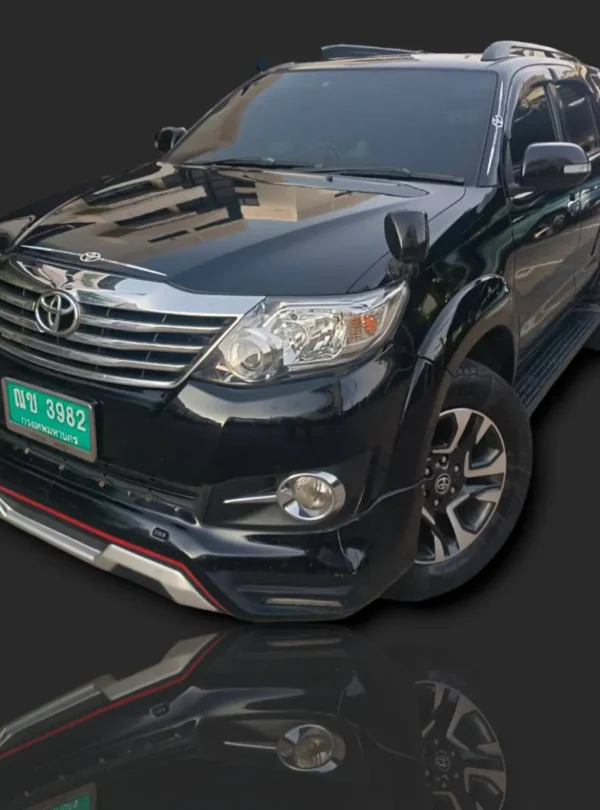 Clean and air-conditioned taxi interior for airport transfer.