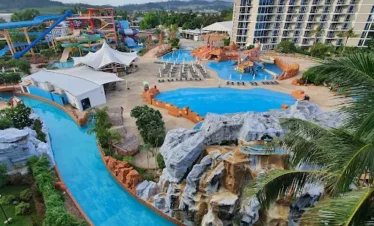 Splash Jungle Water Park Phuket wave pool and water slides