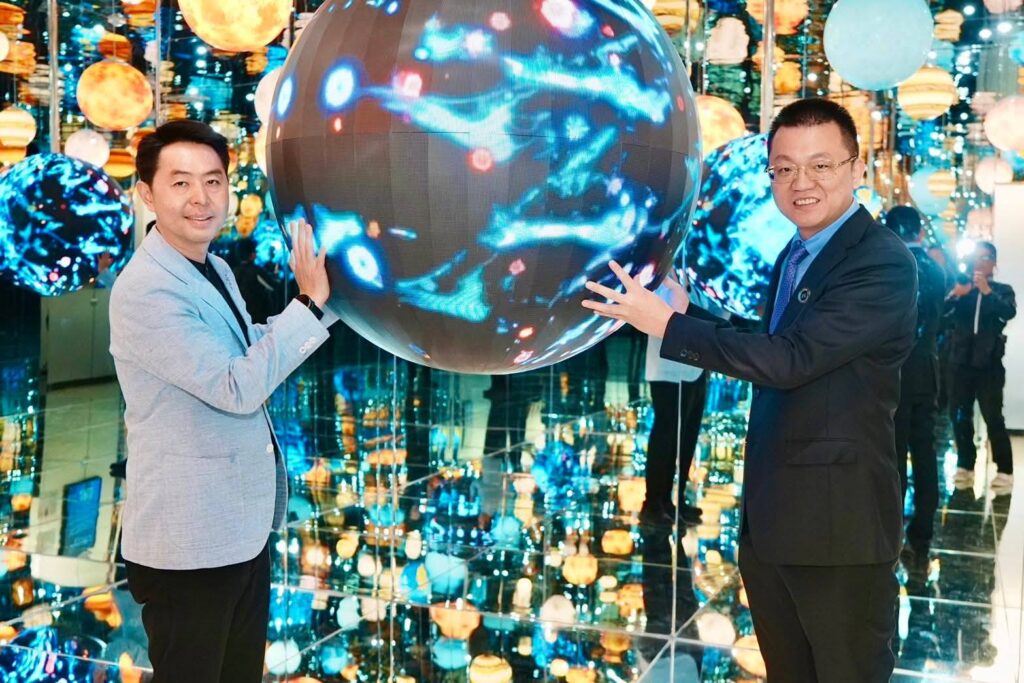 multiverse room inside space and time cube